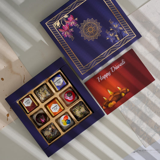 Diwali Chocolate Box with card