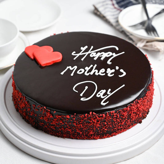 Chocolate Truffle Mothers Day Cake