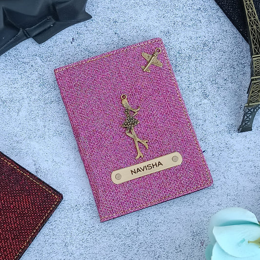 Exclusive sparkle passport cover