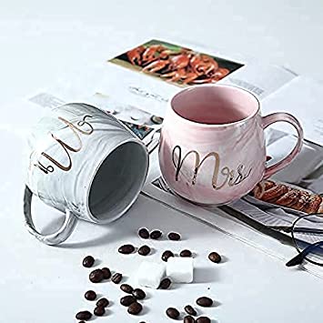 Posh Mr. & Mrs. Marble Coffee Mug