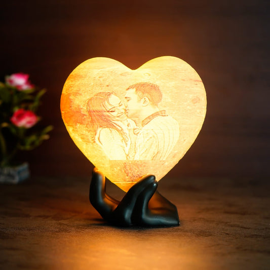 Beautiful Customised 3D Heart Lamp