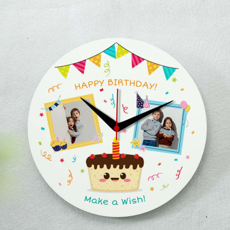 Birthday Anniversary Themed Personalized Wall Clock